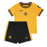 Echipament fotbal Wolves Joao Gomes #8 Tricou Acasa 2024-25 pentru copii maneca scurta (+ Pantaloni scurti)